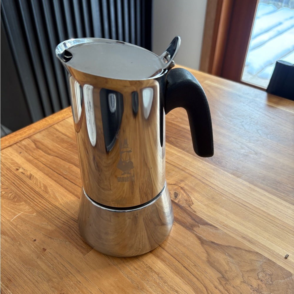 Bialetti Venus Stainless Steel Moka Pot 6 Cup